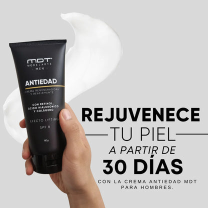 Crema antiedad MDT modelarte men